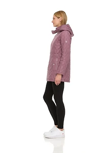 Swiss Alps Women's Quilted Hooded Jacket