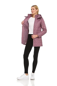 Swiss Alps Women's Quilted Hooded Jacket