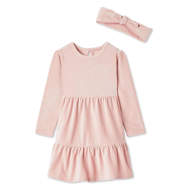 George Toddler Girls' Velour Dress 2-Piece Set