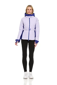 Veste de ski ceinturée Swiss Alps pour femmes