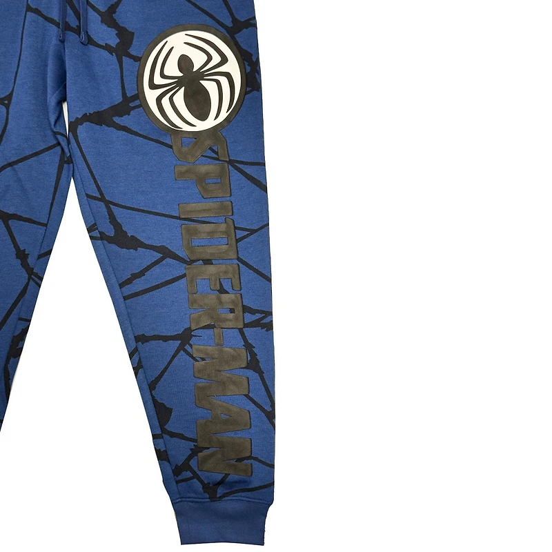 Marvel Pantalon de jogging avec logo Spider-Man pour homme