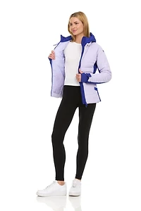 Veste de ski ceinturée Swiss Alps pour femmes