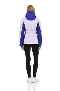 Veste de ski ceinturée Swiss Alps pour femmes