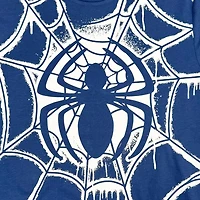 Marvel T-shirt à manches courtes Spider-man Spray Web pour hommes