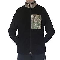Gilet zippé en sherpa Real Tree Teddy