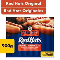 Saucisses fumées originales Red Hots Format festif Schneiders 900 g