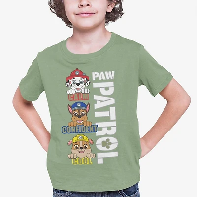 Paw Patrol Boy's Short Sleeve crew neck T-shirt