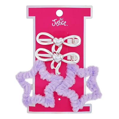 Justice hair clips