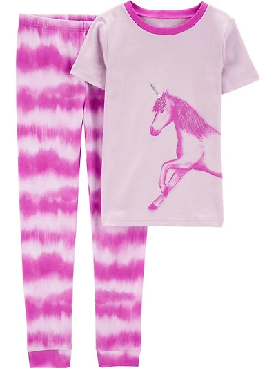 Carter's Child of Mine Big Kid Unicorn Pyjama Set