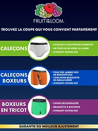 Fruit of the Loom Toddler Boys 5-Pack Boxer Brief, Sizes 2T/3T, 4T/5T