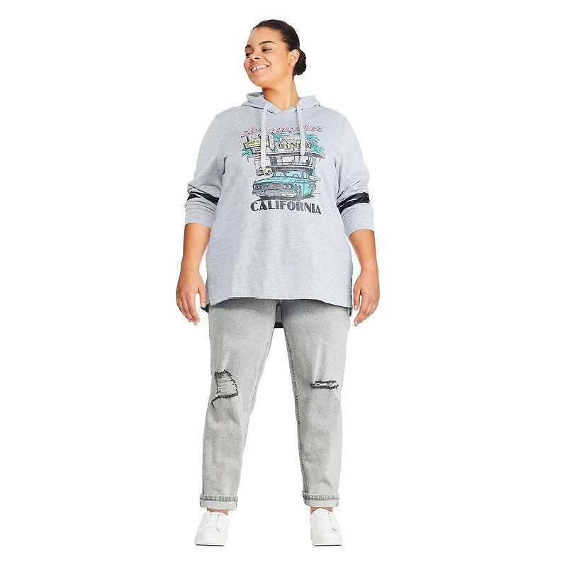 Coton ouaté tunique Mad Engine Plus pour femmes