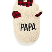 Dearfoams Cozy Comfort Pantoufles Papa Bear pour hommes