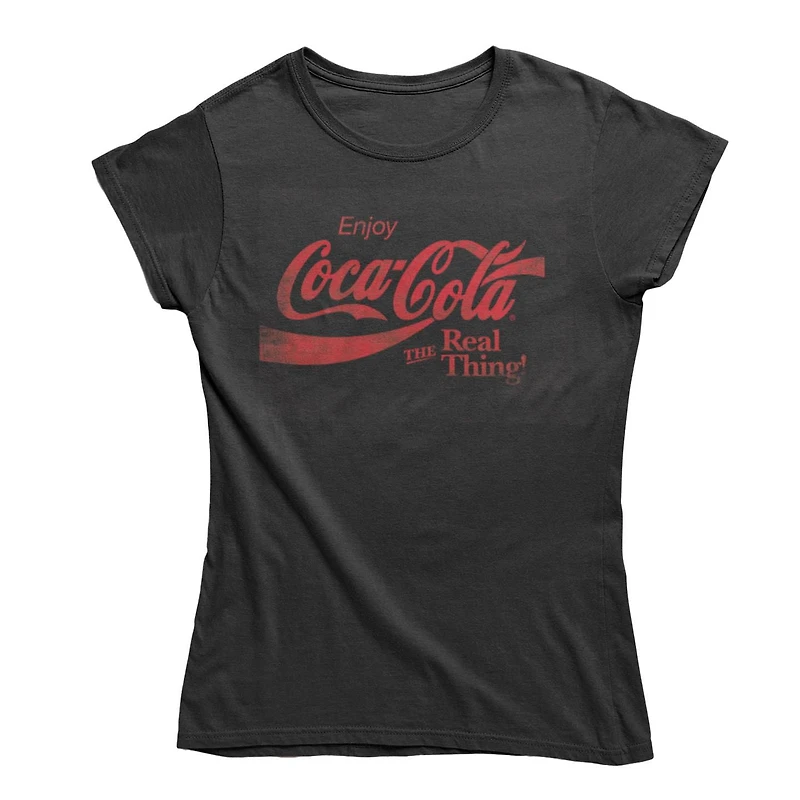 Coke T-Shirt manche courte à col rond pour femmes