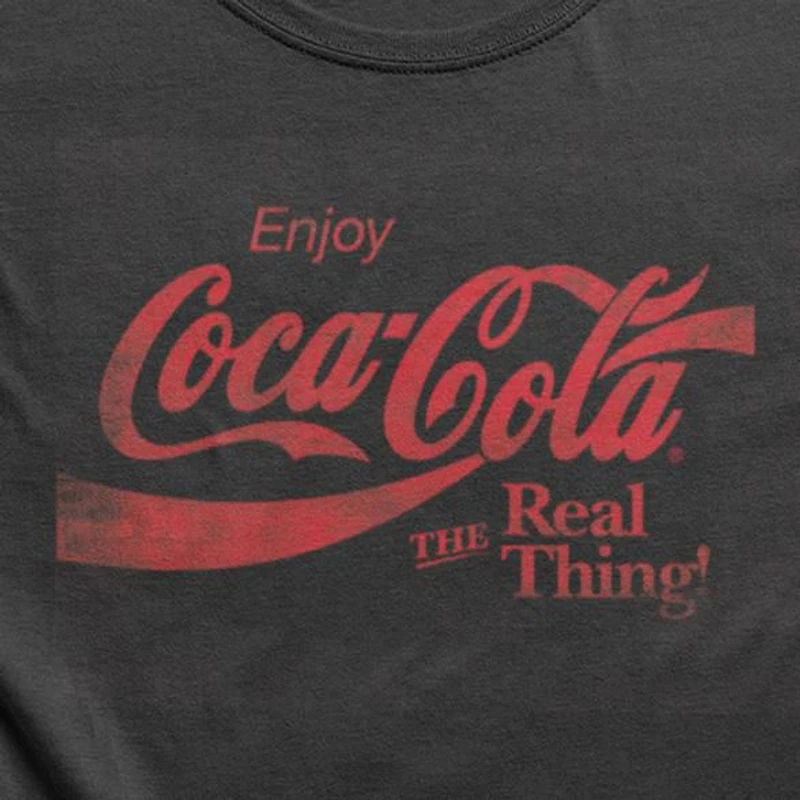 Coke T-Shirt manche courte à col rond pour femmes