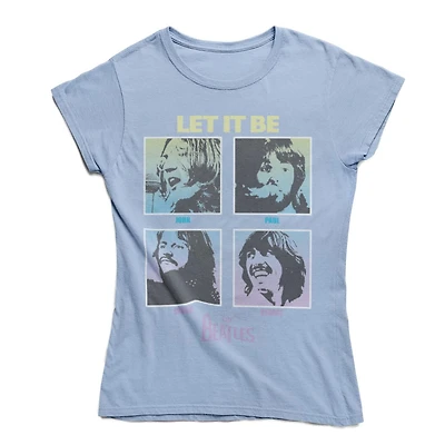The Beatles T-Shirt manche courte à col rond pour femmes