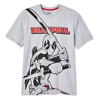 Marvel Men's Deadpool Short Sleeve Tee