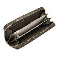 Time And Tru Zip Around Wristlet Wallet