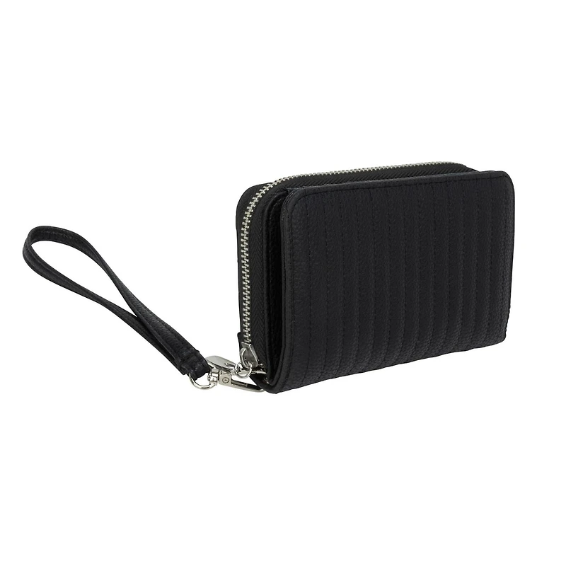 Time And Tru Medium Zip Around Wallet