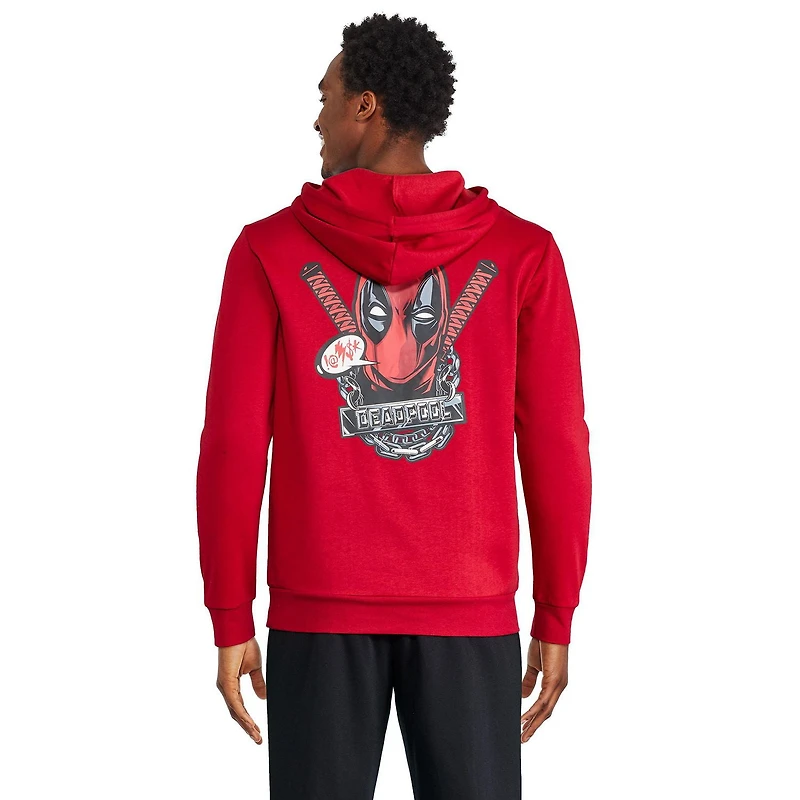 Deadpool Men's Popover Hoodie, Sizes S-XL