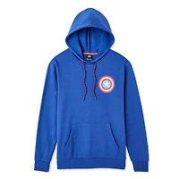 Haut à capuchon Captain America Marvel pour hommes
