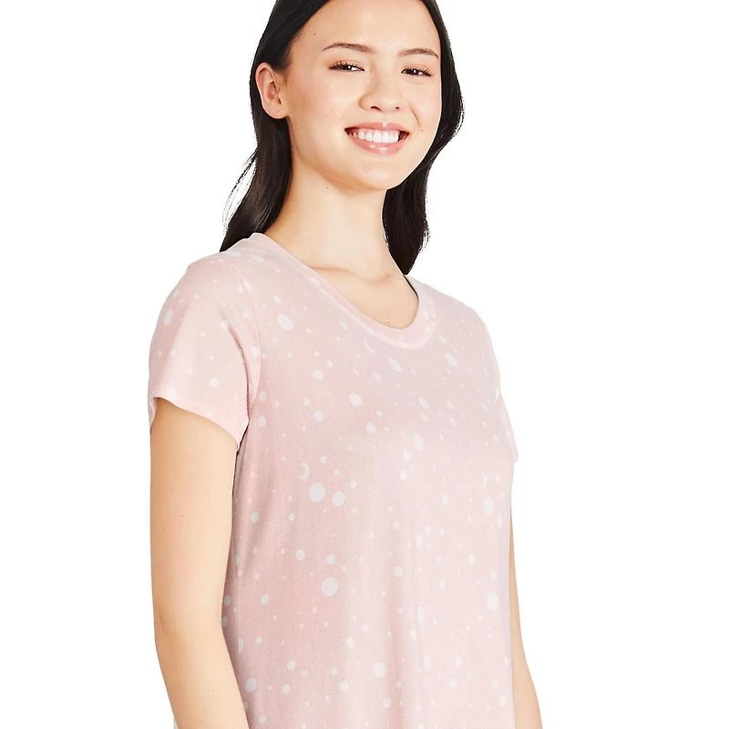 Chemise de nuit avec imprimé graphique George pour femmes