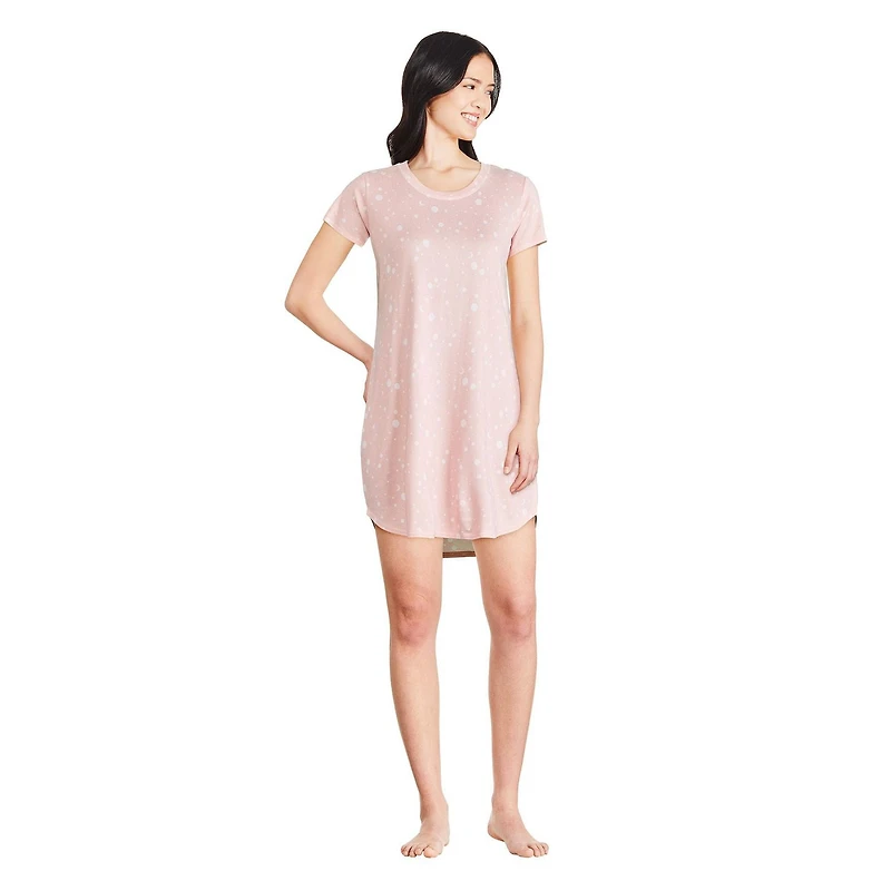 Chemise de nuit avec imprimé graphique George pour femmes