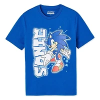 Sonic The Hedgehog Boys' Graphic Tee, Sizes XS-XL