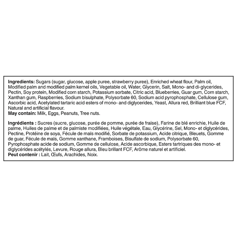 Pâtisseries feuilletées Passion Flakieᴹᴰ aux trois fruits de Vachonᴹᴰ 305 g