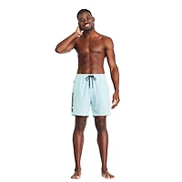 Reebok Men's Solid Logo 7 Inch Boardshort
