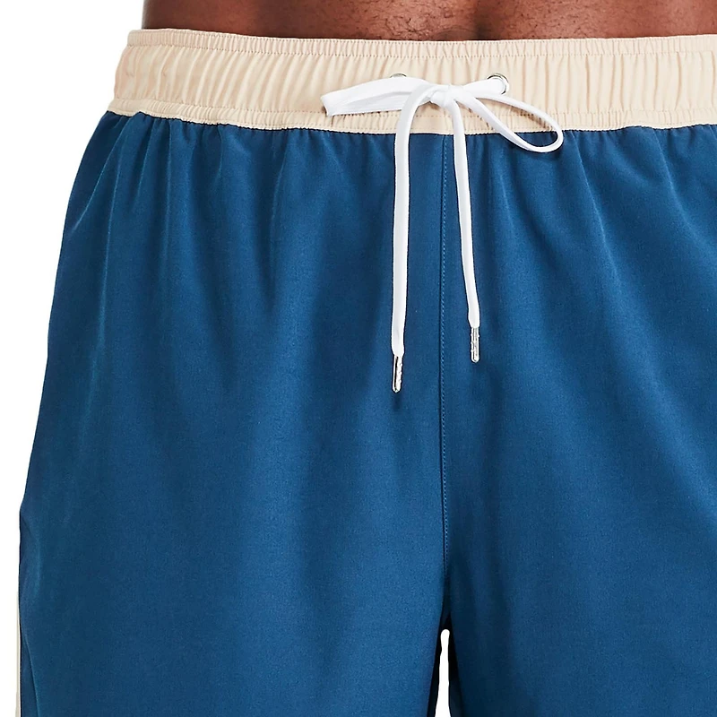 Reebok Men's Solid Logo 7 Inch Boardshort