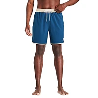 Reebok Men's Solid Logo 7 Inch Boardshort
