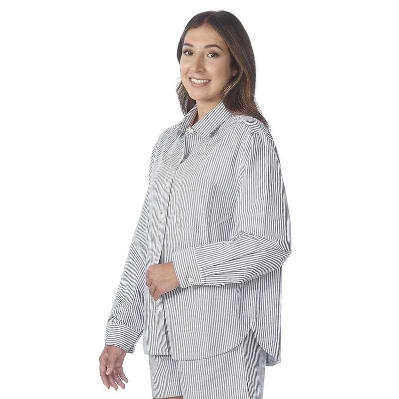 Secret Chemise classique oversize en popeline