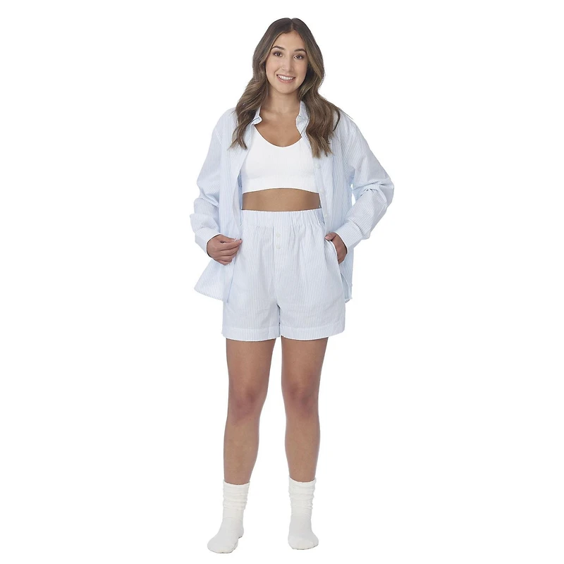 Secret Sleep Poplin Boxer Shorts - Online exclusive