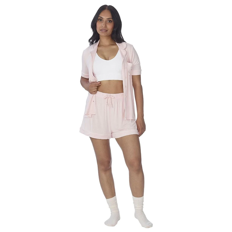 Secret Sleep Short with Piping