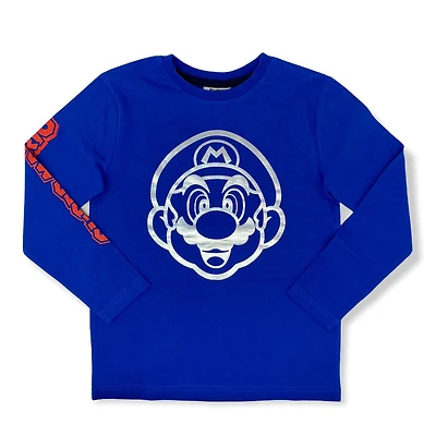 Nintendo T-Shirt à manche longue pour garçons