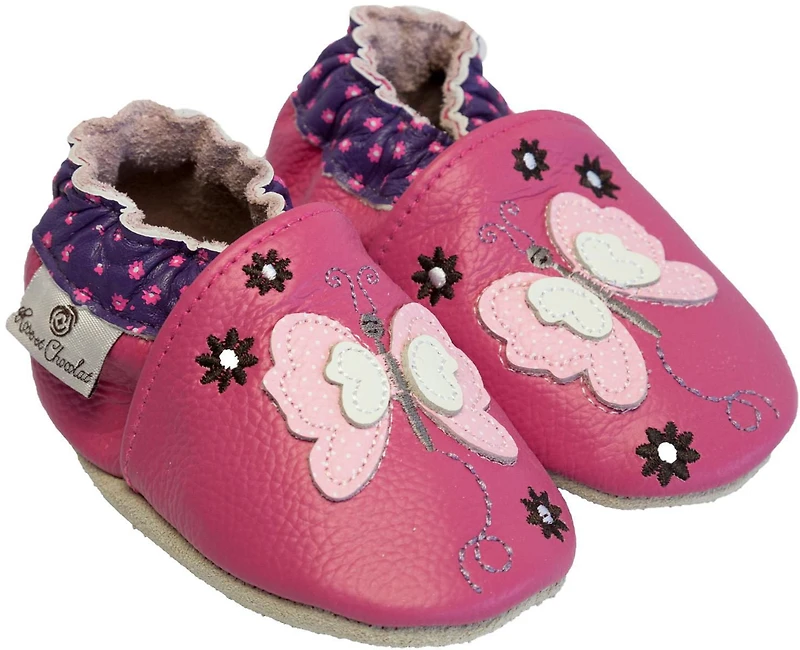 Rose et Chocolat Baby ClassicZ Butterfly Shoe