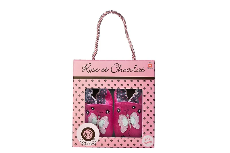 Rose et Chocolat Baby ClassicZ Butterfly Shoe