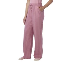 Secret Sleep Flannelette Pinstripe Pants - Online exclusive