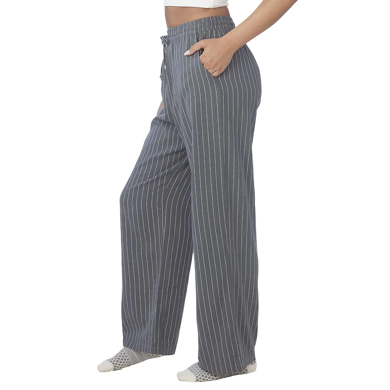 Secret Sleep Flannelette Pinstripe Pants
