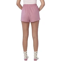 Secret Flannelette Pinstripe Shorts-Online exclusive