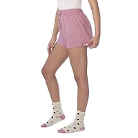 Secret Flannelette Pinstripe Shorts-Online exclusive