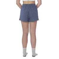 Secret Flannelette Pinstripe Shorts-Online exclusive