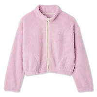 Veste zippée en bouclé George pour filles