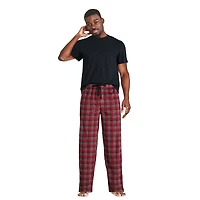 Pantalon de pyjama en molleton et flanelle Izod pour hommes