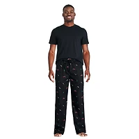 Pantalon de pyjama en flanelle George pour hommes Tailles P-2XL