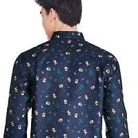 George Men's Holiday Button-Down Shirt