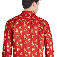 George Men's Holiday Button-Down Shirt