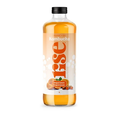 RISE Kombucha Orange & Curcuma 1L