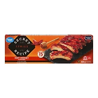 Côtes de dos de porc à saveur de miel piquant Série Recettes secrètes Great Value 500g