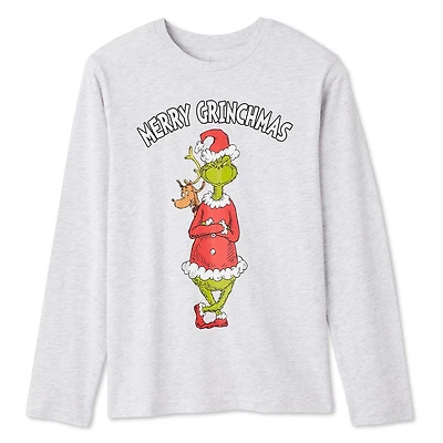 The Grinch Boys' Long Sleeve Tee